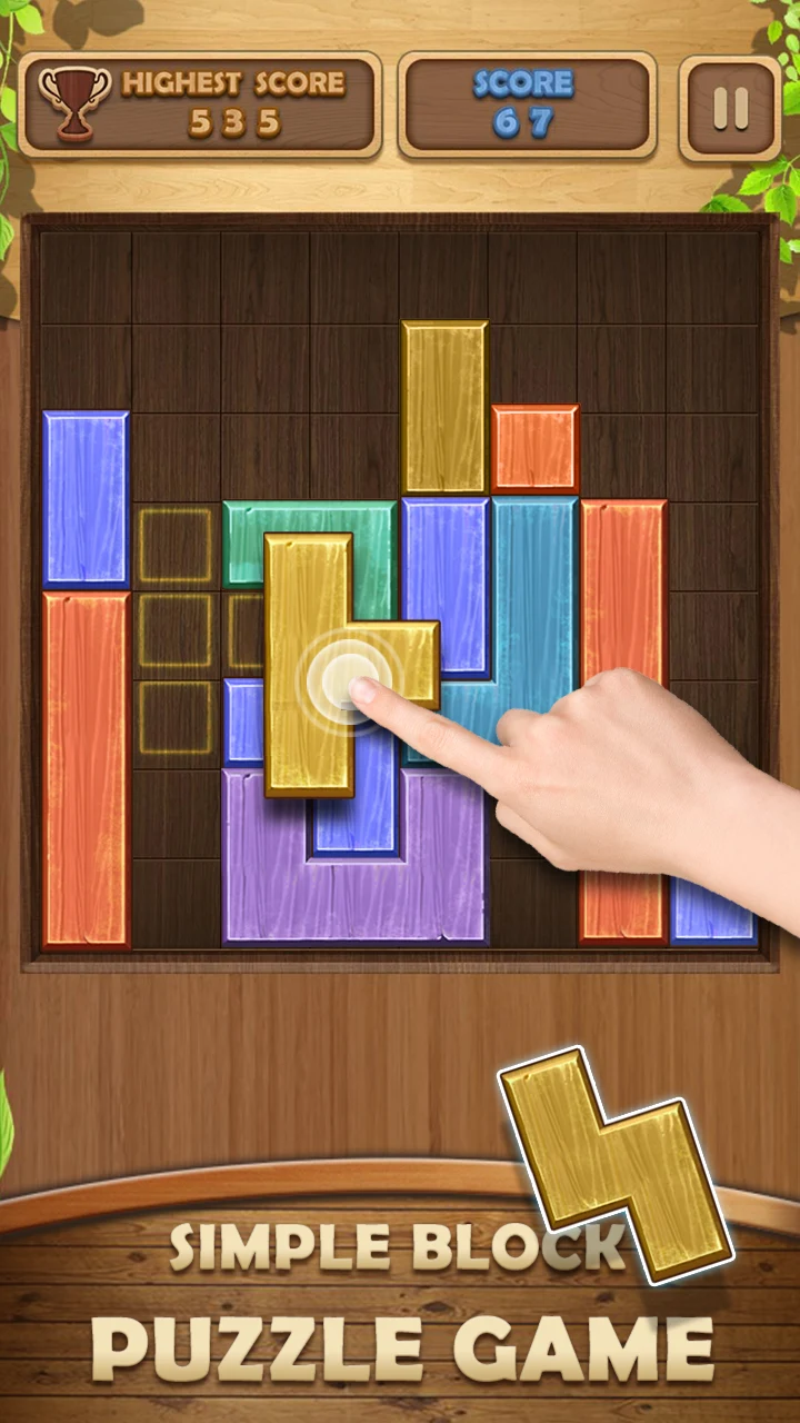 Wood Block : Puzzle Classic screenshot